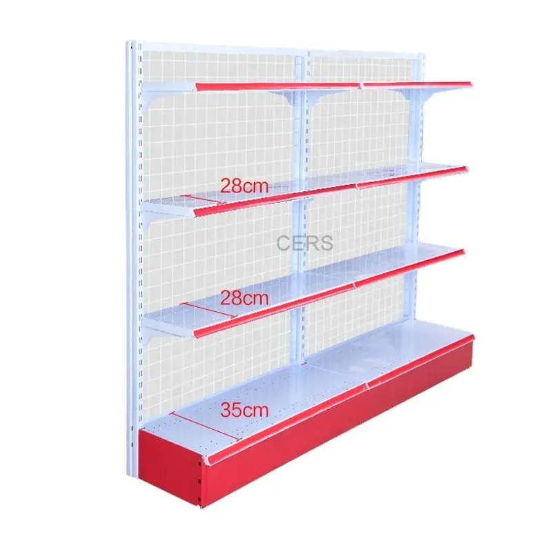 Wire Display Racks Gondola For Shop Stands Retail Grocery Store Rack Customization Supermarket Shelves Dimension