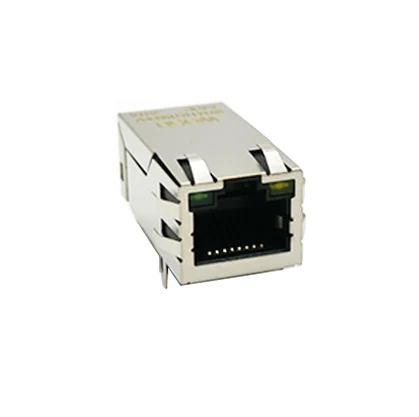 POE+ 1 Port RJ45 Magjack  Ethernet network rj45 jack  Rj 45 Female Connector