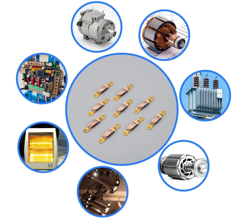 Temperature Limiter Bimetal Circuit Breaker Thermostat For Hair Dryer