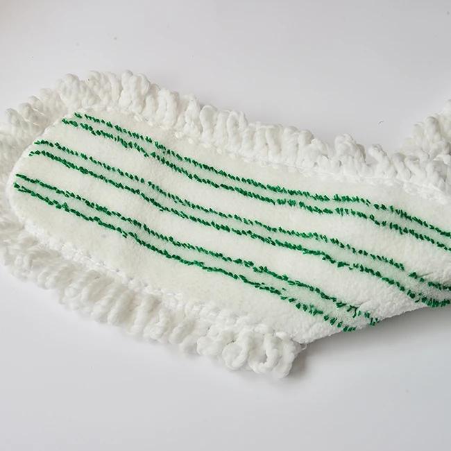 Esun Reusable Microfiber Cleaning Pads with Pocket Aluminum Rectangle Mops for Household Floor Dust Yarns Collecting