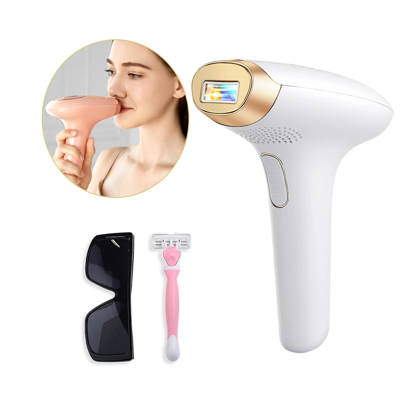 Home Use Beauty Product Hair Remover Painless Electric Face Epilator Women