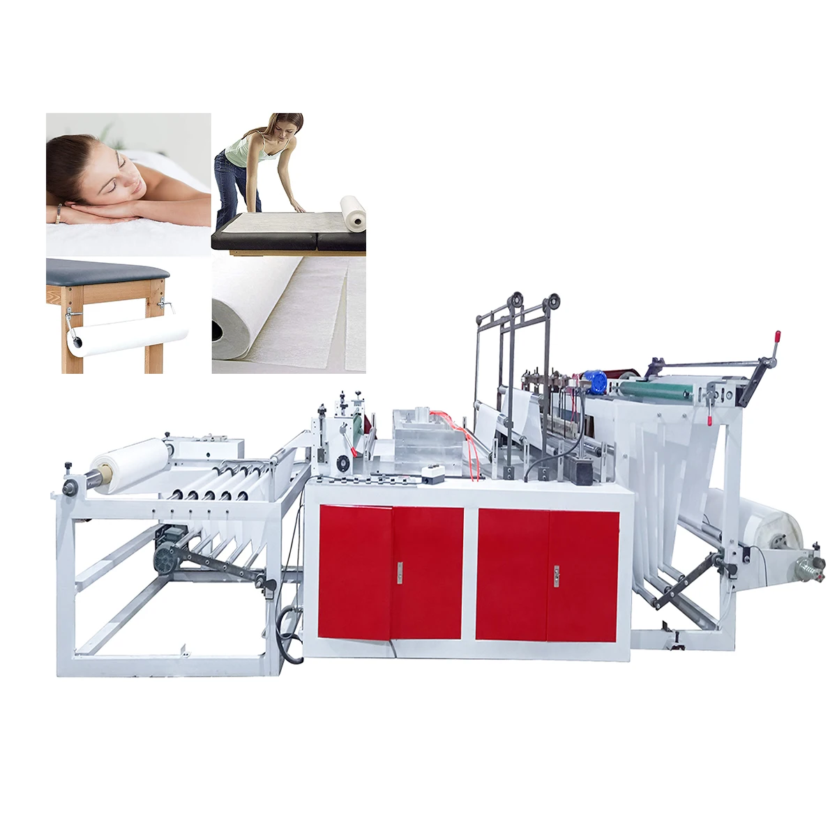 Машина для производства одноразового нетканого постельного белья машина больничного спа-салона покрытия с автоматическим