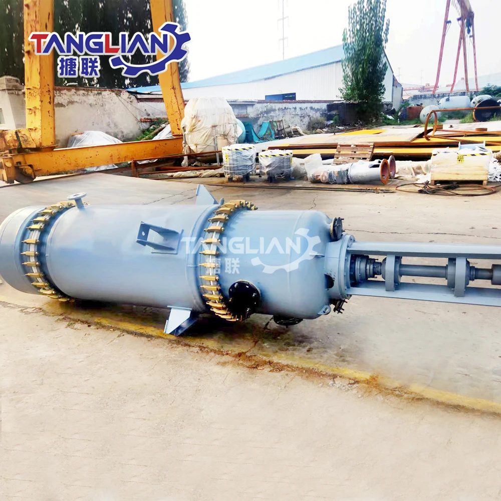 Low operating temperature thin film evaporator with high evaporation rate Thin film evaporator industrial