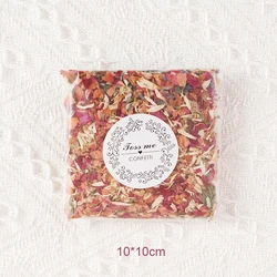 100% natural wedding confetti ELOMAN dried flower petals pop wedding and party decoration biodegradable rose petal confetti