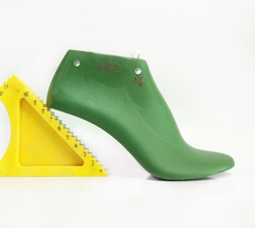 High heel woman round toe plastic shoe lasts for ladies shoes 8cm