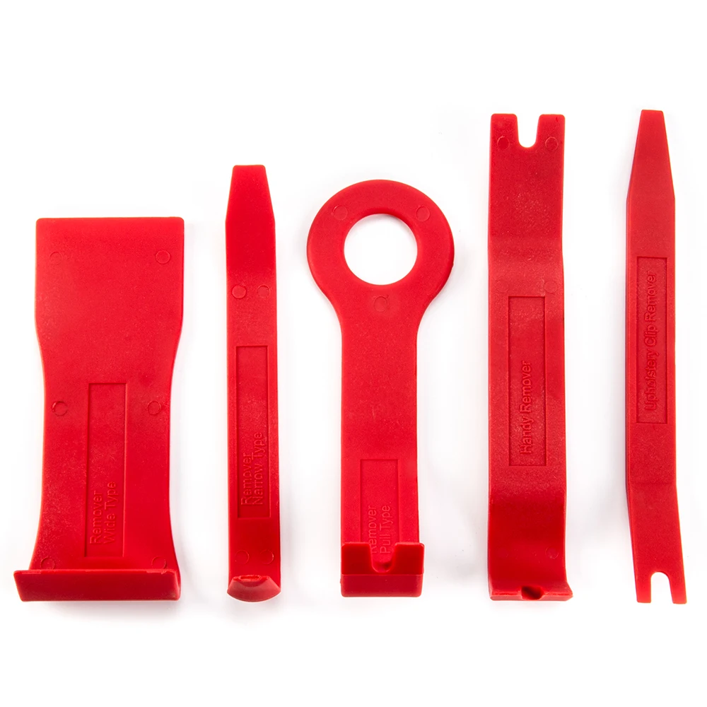 5PCS Auto Car Vehicle Repair Tools Door Panels Fastener Trim Clip Molding Remover Pry Set Removal Tool