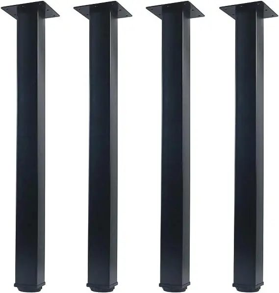 New Adjustable leg for sofa bed and table which length can be adjustable black adjustable metal bed legs