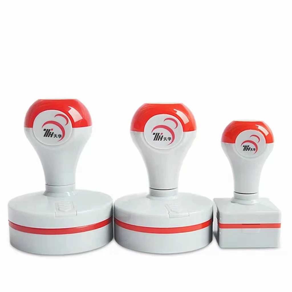 red stamp with 4mm and foam  TH flash stamp /photosensitive stamp