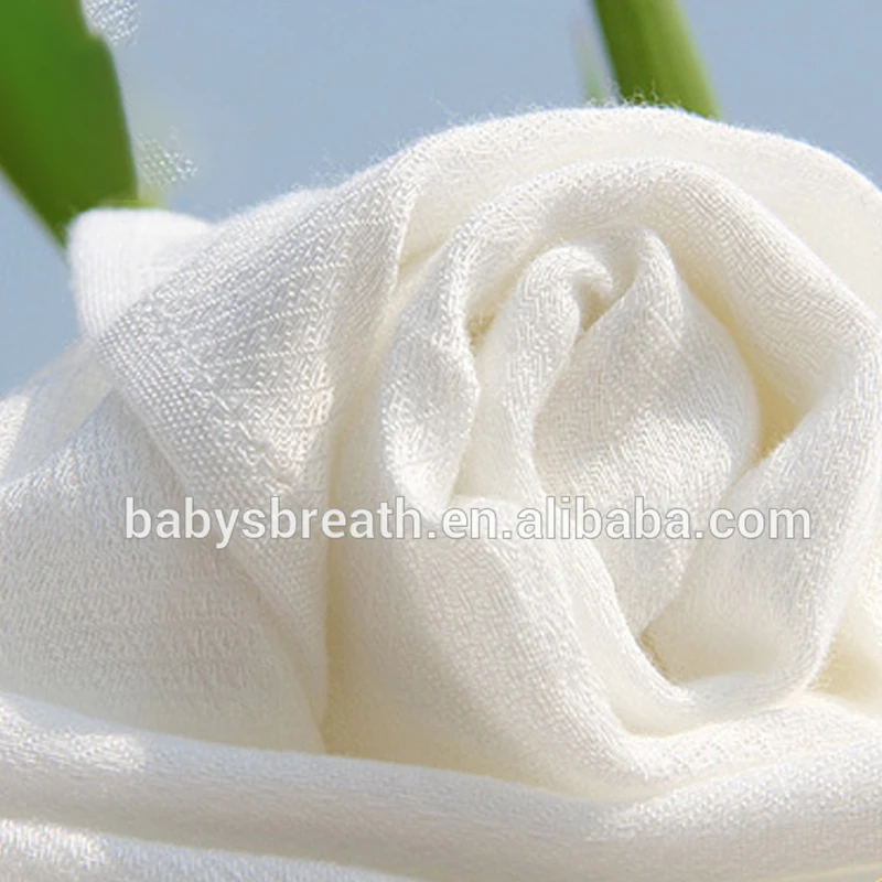 MSR026 anti-allergic soft wholesale baby organic bamboo muslin square cloth