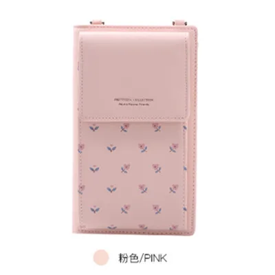 Korean fashion flower purse  printing bags large capacity ladies wallet