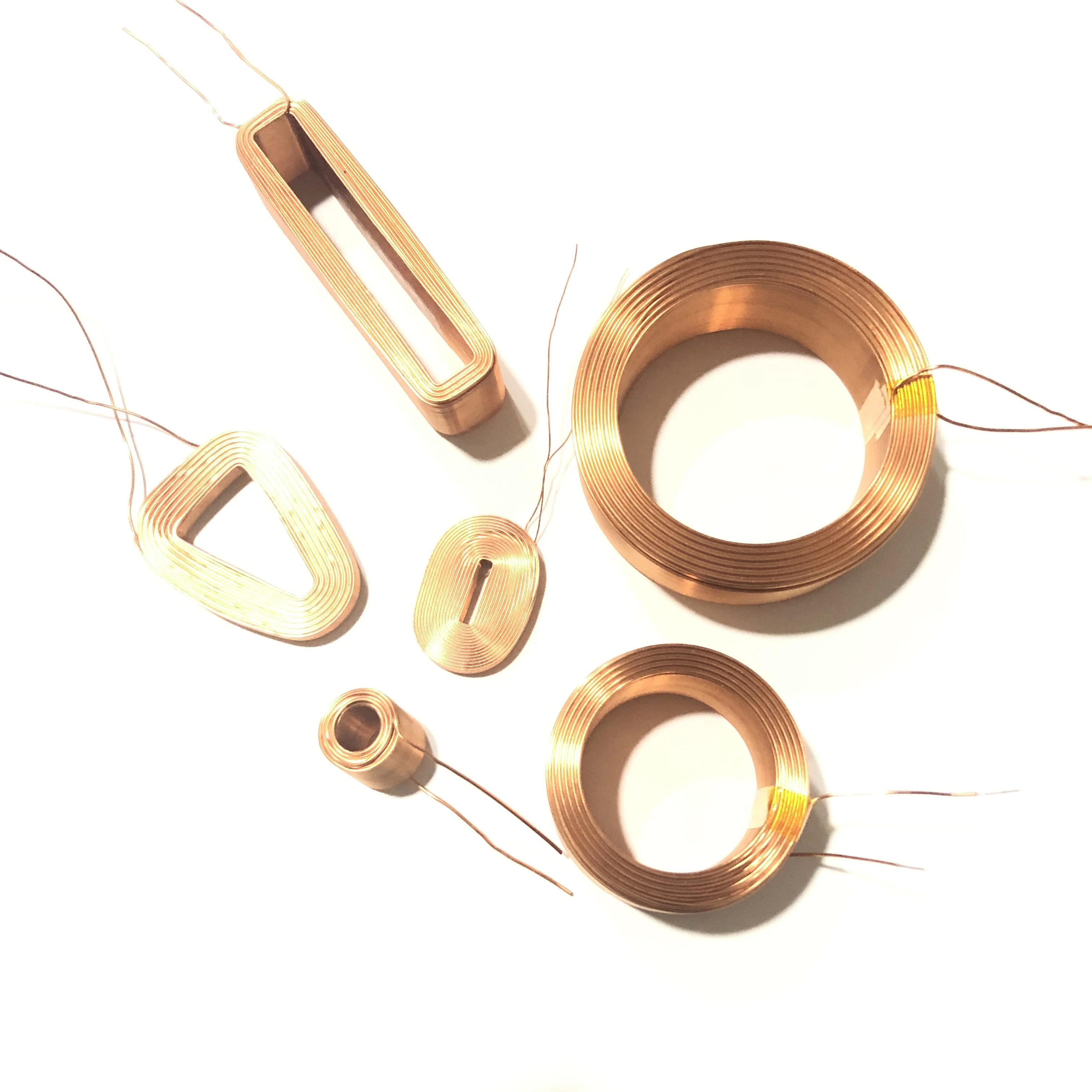 high frequency copper coil motor coil rfid enamel copper antenna