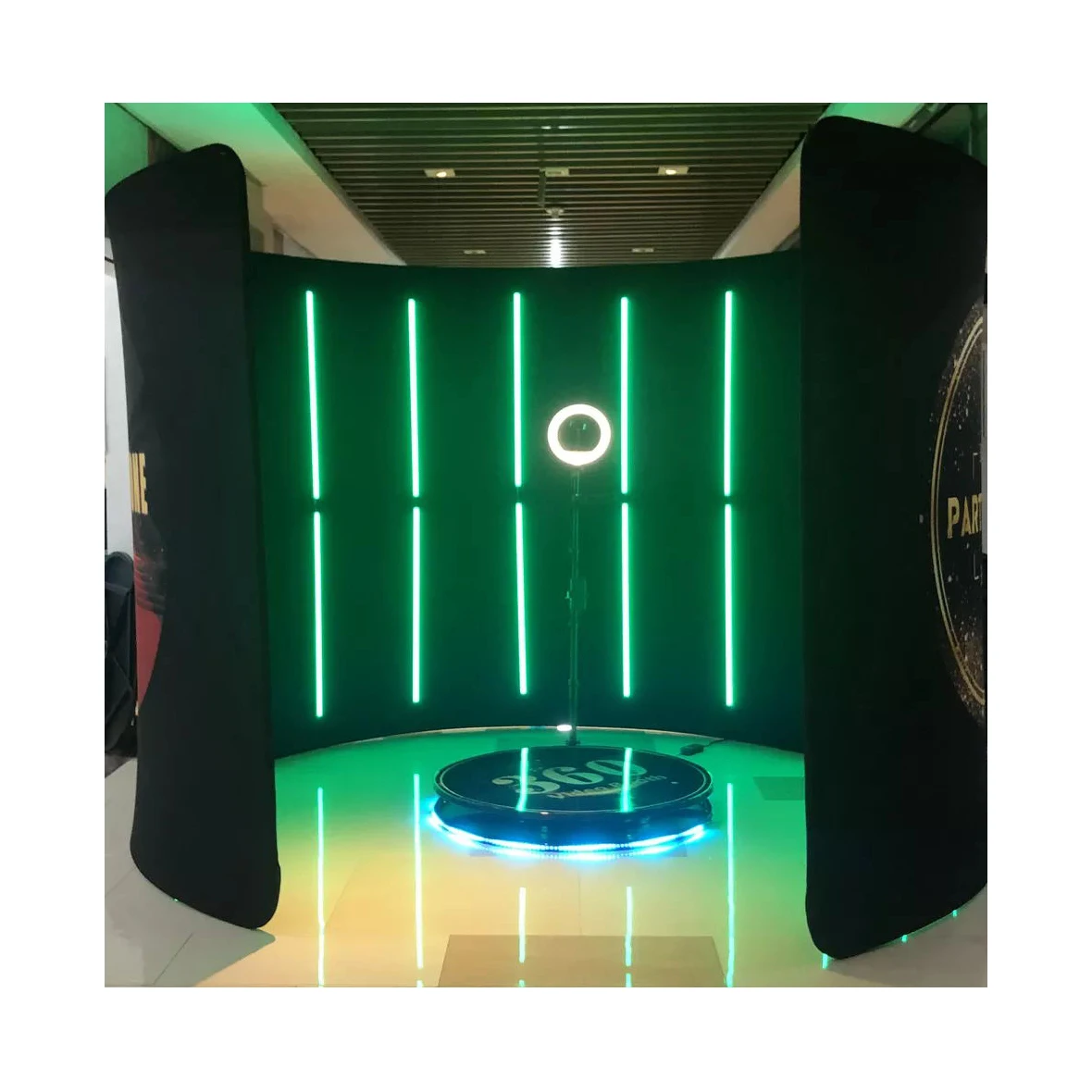 360 Photo Booth Spin Machine Automatic 360 Degree Camera Photobooth Video Accessories Rotating 68Cm 100Cm 115Cm Prix