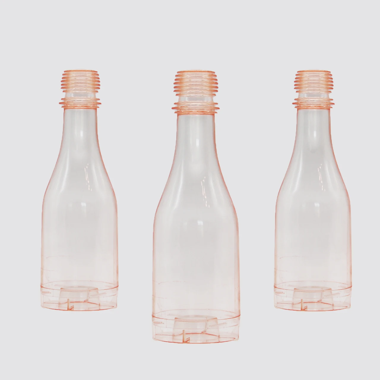 Jelly Bean packing bottle/750ml PS champagne bottle for candy packaging