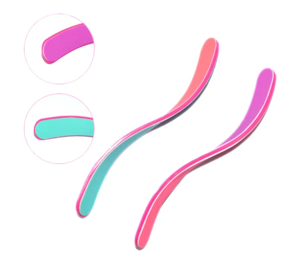 Amazing Handy Size Soft EVA Material 4 Steps Folding Beauty Nail Care Art Polish Buffer Blocks