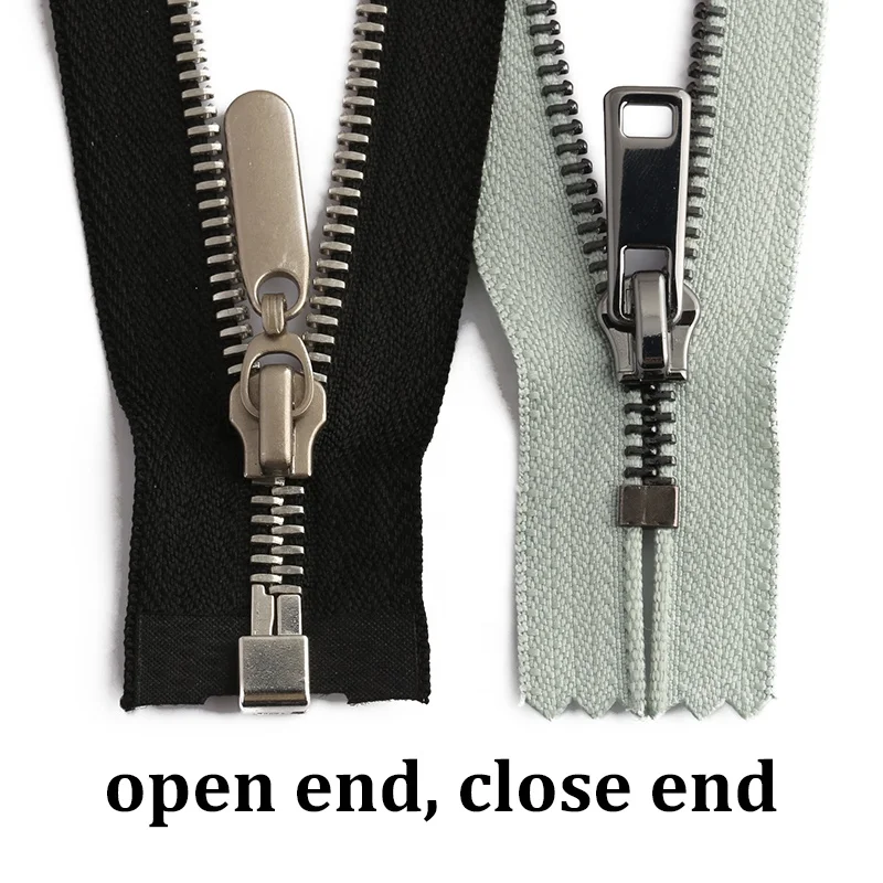 Custom High Quality #8 Swiss Teeth Brass Zipper Metal European Teeth 5# Riri Metal Zipper