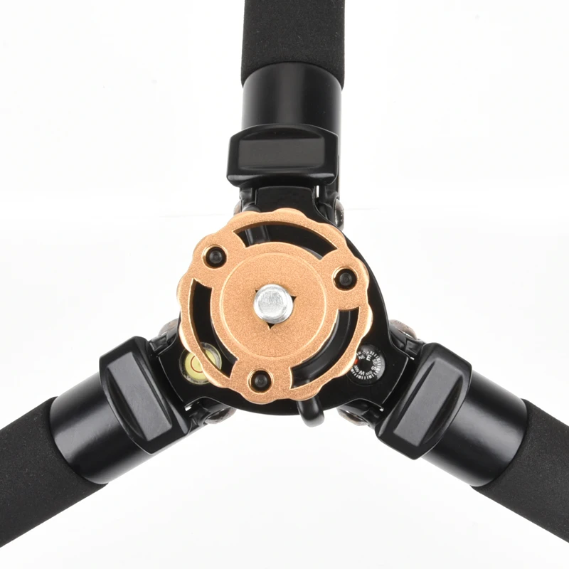 QZSD Digital Aluminum stand Flexible Camera Stative Adjust Durable finishing rod professional heavy duty video tripod