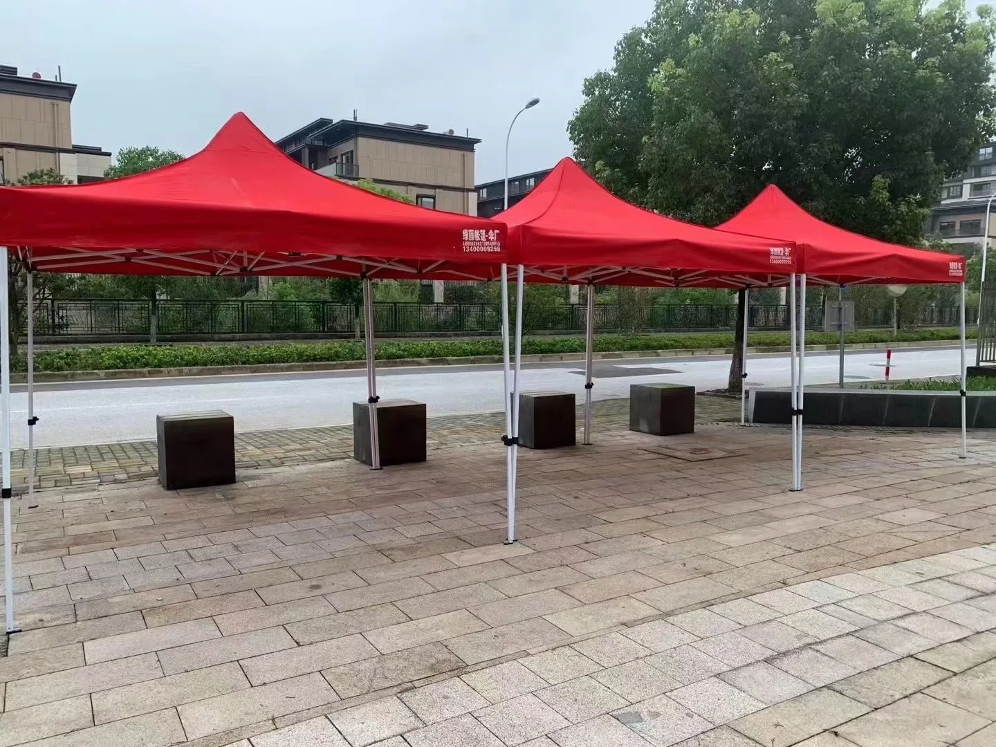 3x3m custom printed outdoor pavilion tent Trade show exhibition canopy tent  promotional tents