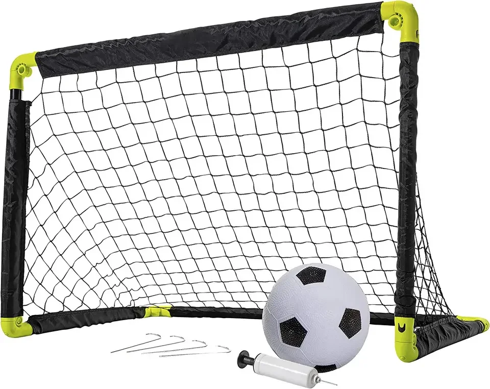 ActEarlier Outdoor Kids Sports Portable football goal Children Toy Football Shooting Target 36inch Football Soccer Goal