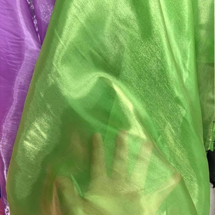 Yanglizi Korea Organza Fabric 150cm width Jiaxing Factory Directly Sale Fabric Organza
