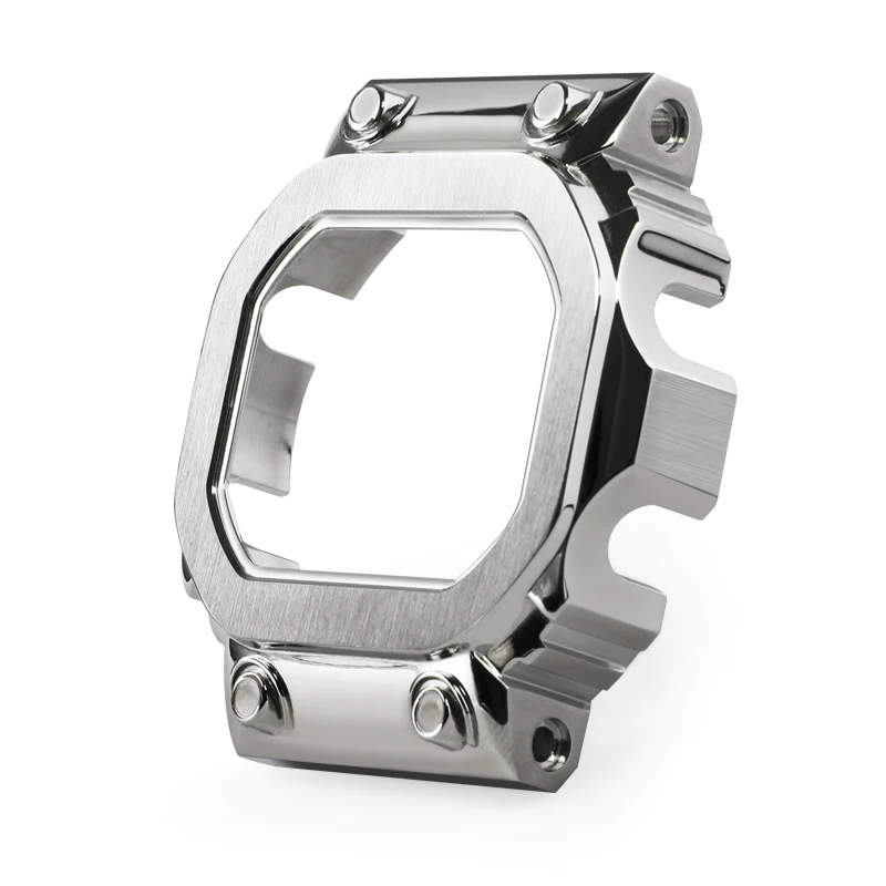 Drop Shipping GX56 Metal Strap Case 316L Stainless Steel Watchbands and Bezel for GX-56BB GXW-56 GXW-56BB Mod Kit