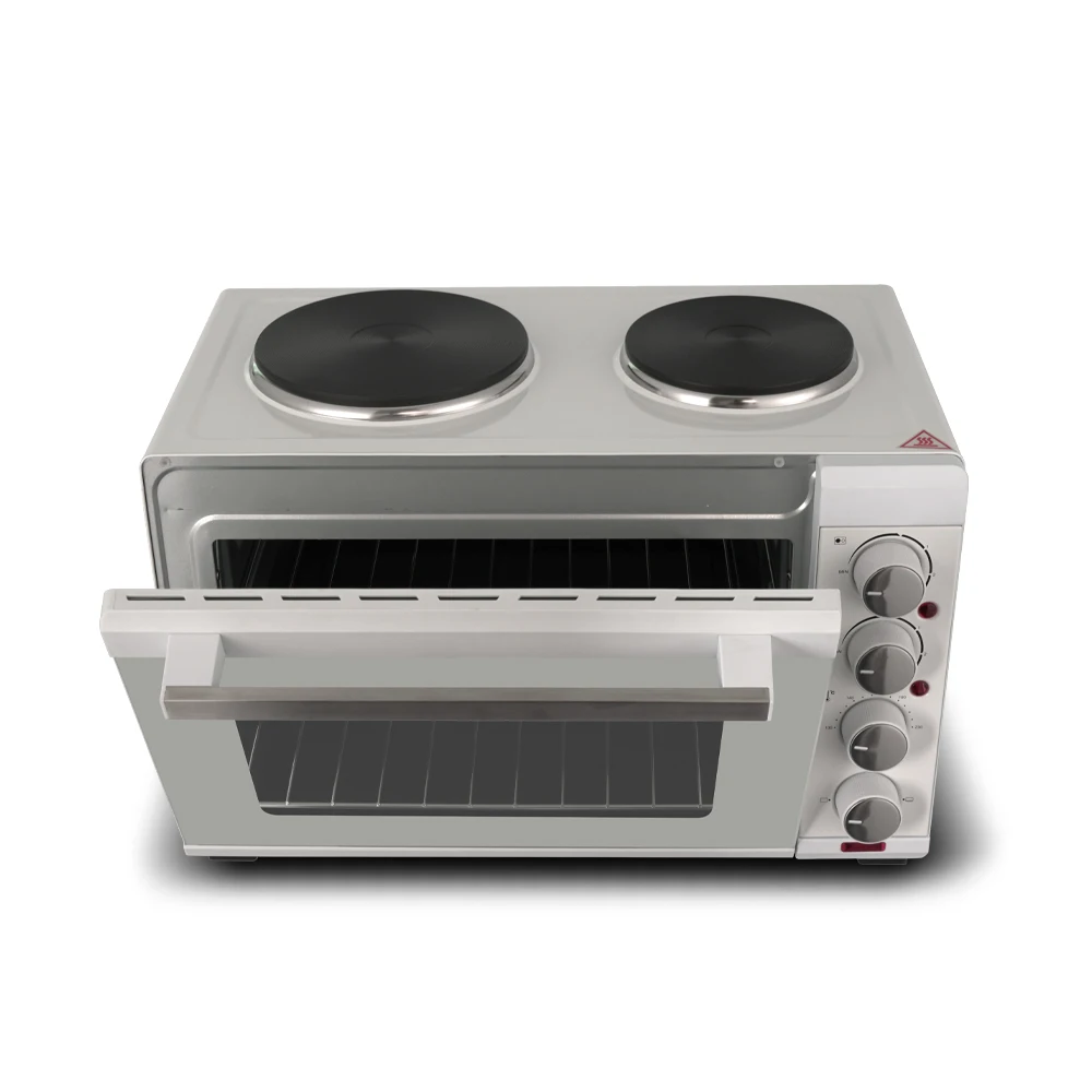 38 Liter Mechanical Temp Setting 100-230 60Min Timer Convection Pizza Adjustable Thermostat Control Toaster Oven