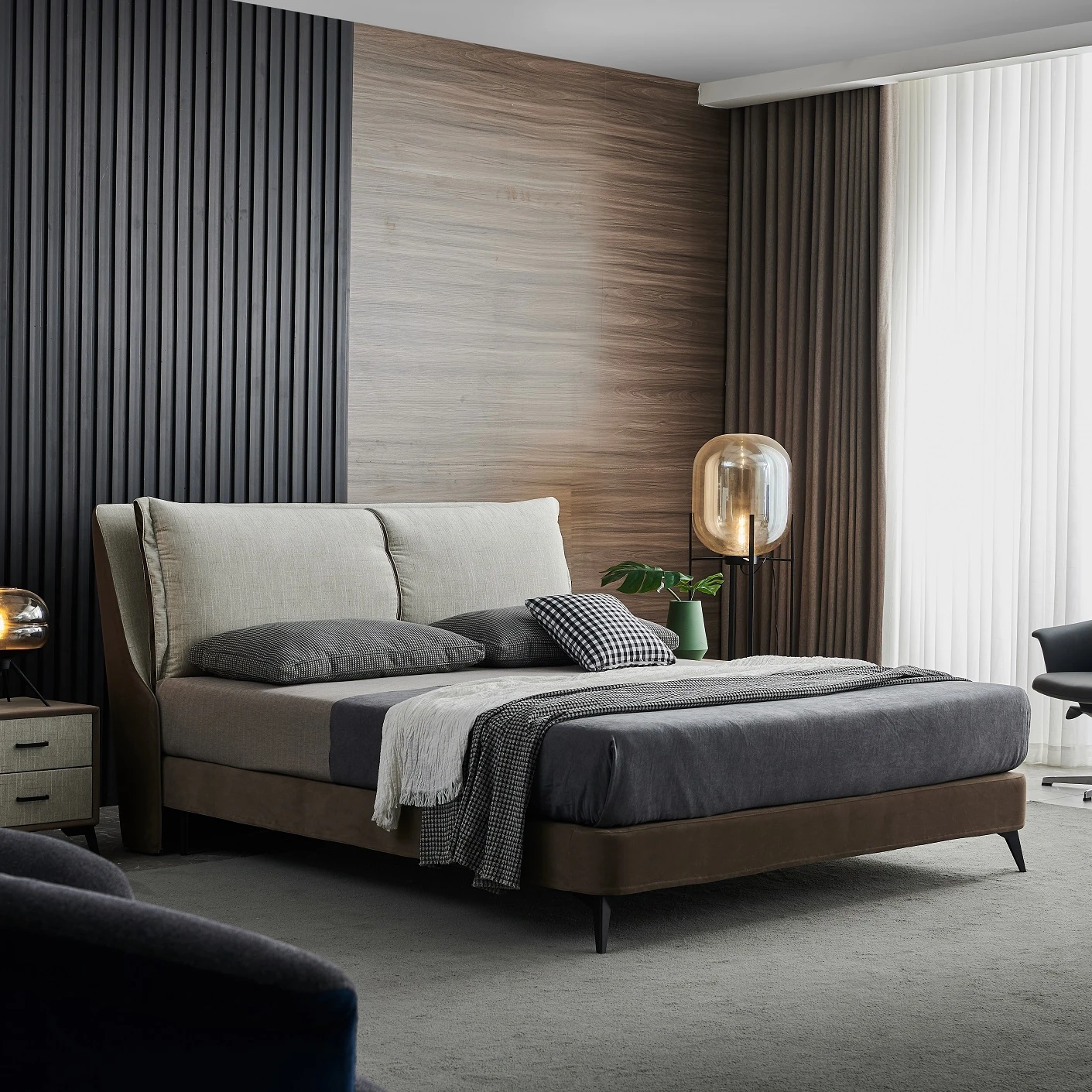 Moq 5 Sets Warranty 5 Years Soft Luxury King Size Latest Double Bed Designs Bed