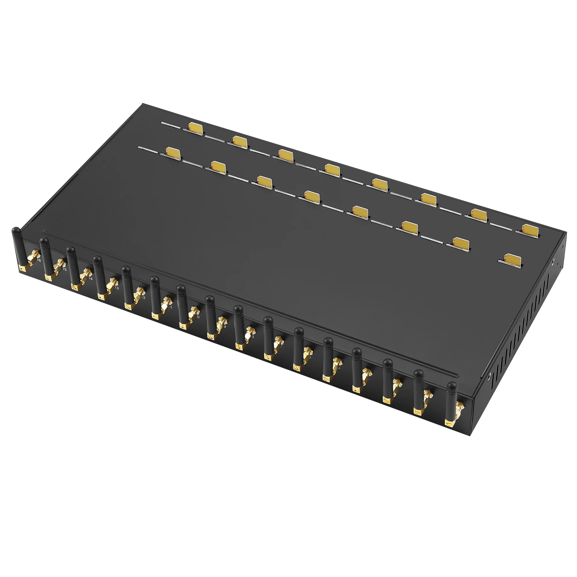 High Quality SK 16G-16 gsm sms gateway Auto-IMEI Change Bulk SMS Sending IVR Gateway 16 ports 2G only send sms