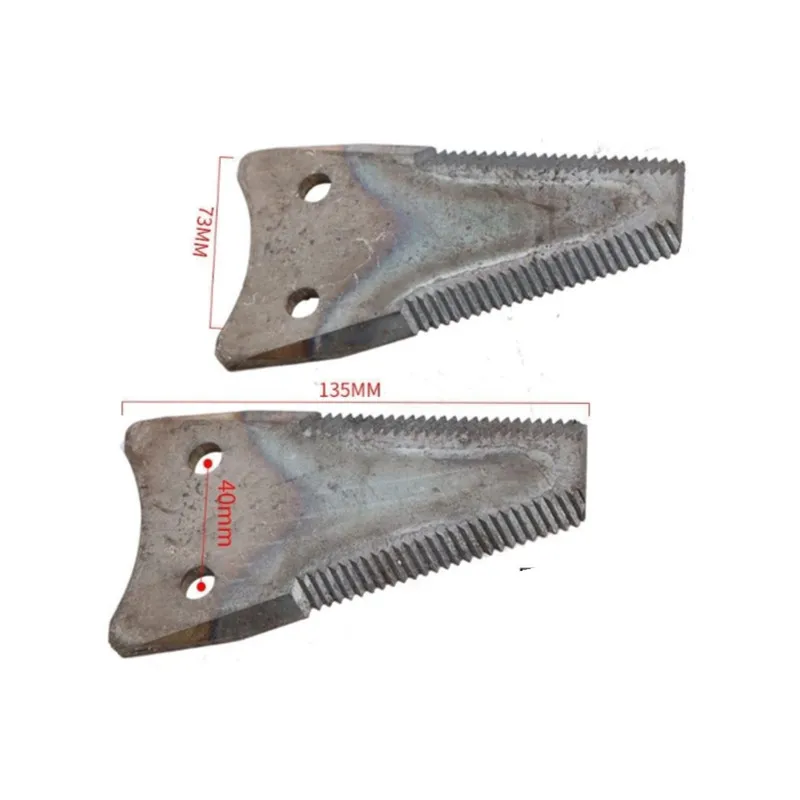 Durable and high quality Blade for rice harvester blades of harvester