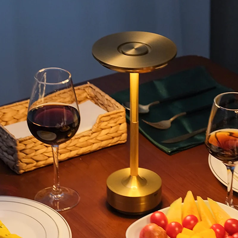 Modern  Portable Wireless  Led Reading Table Lamp With Touch Control Sensor For Bedside Reading Room Lampe De Table