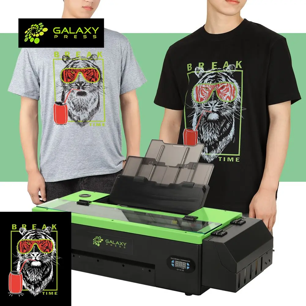 Galaxy Press DTF Printer A3 For Garment Hoodies T-shirt  Printing