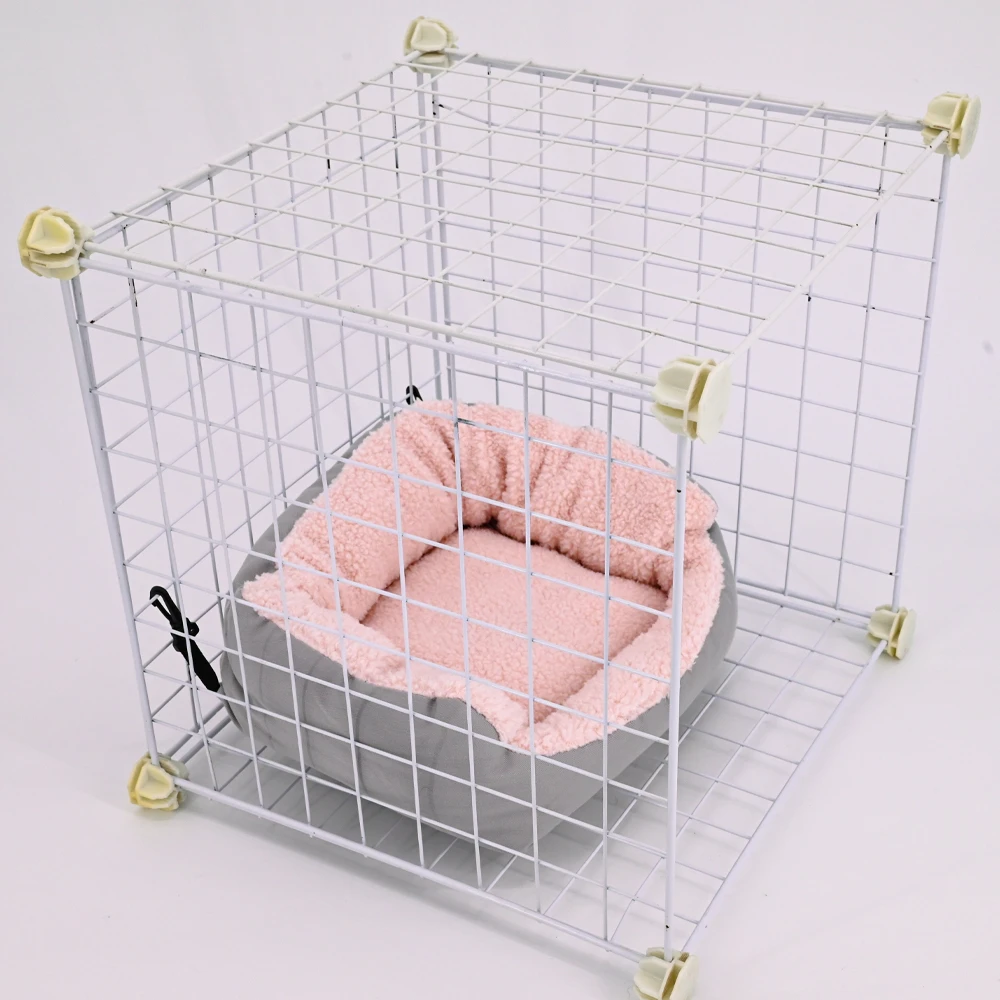 Small Animal Comfortable Sofa Bed Breathable Foam Linen Print Pattern with Oxford Fabric for Ferrets Hamsters Rats Chinchillas