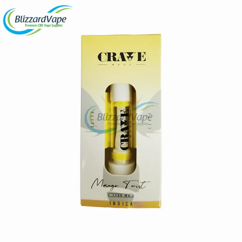 Crave Полный керамический картридж для электронных сигарет OEM 510, резьбовой атомайзер с упаковочной коробкой