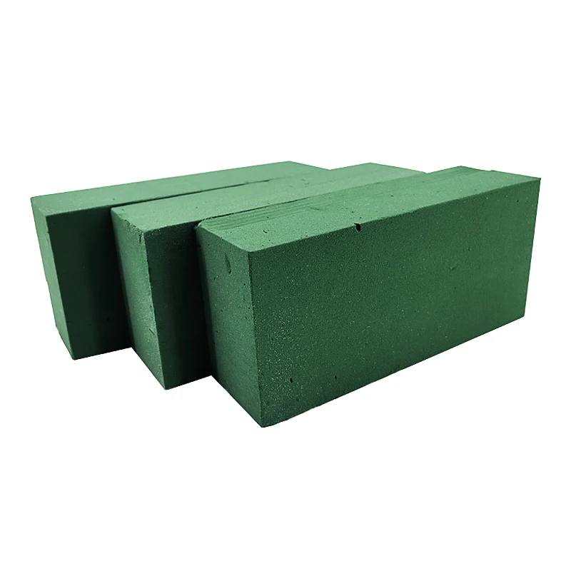 Hot sale wet oasis floral foam strip flower mud manufacturers floral foam for plastic flowers Arrangement Crafts home Decor