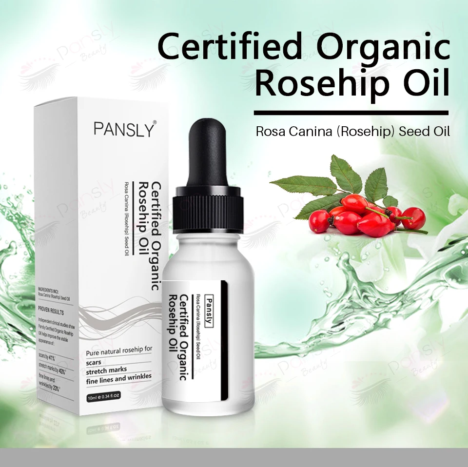 Wholesale Private Label Skin Care Rose Massage Rosehip Oil For Face Body And Hair