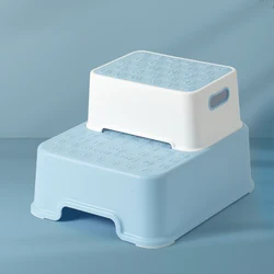 Custom Double Step Toilet Toddlers Baby Child Double Plastic Step Stool For Kids
