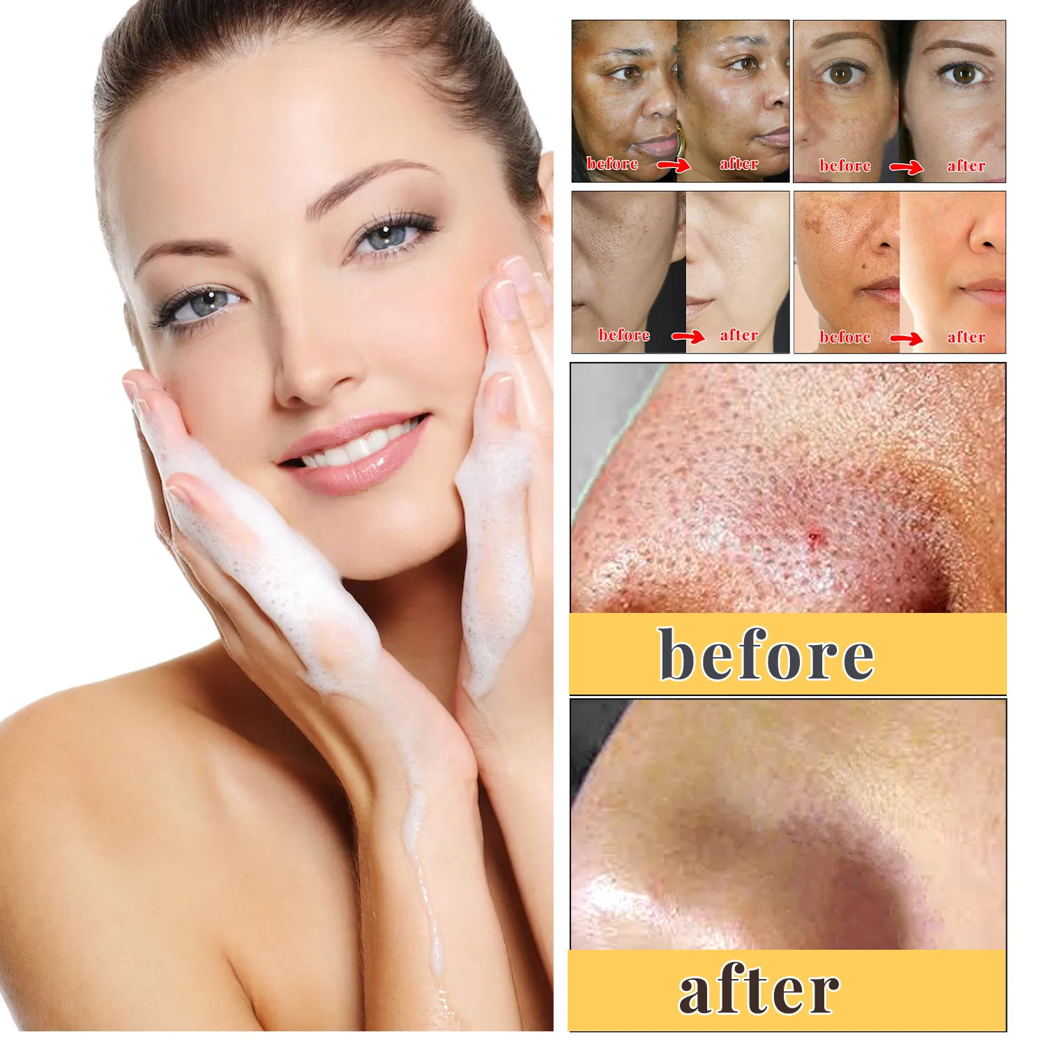 SAUVAGINE 2pcs kojic acid soap whitening soap moisturizing deep cleansing body bath soaps