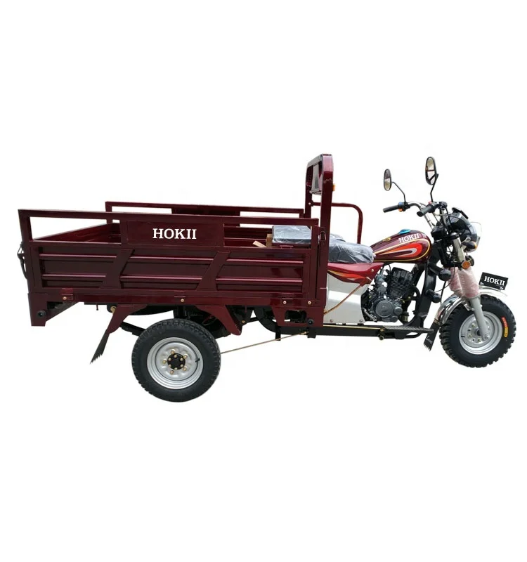 150cc Cargo Tricycle Gasoline TrimotoTricycle Delivery Tricycle With Cabin