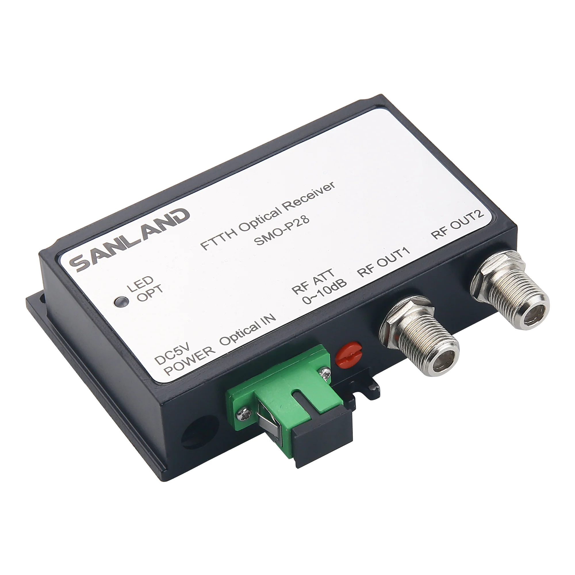 Low Power Good Performance 1000MHz AGC FTTH WDM Micro Optical Receiver