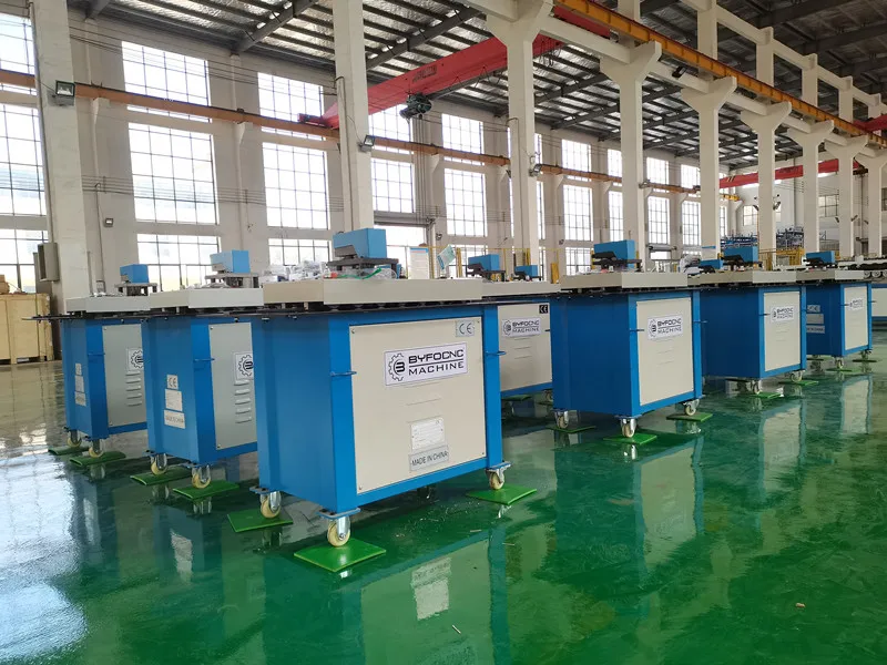 SA-12HB lockformer machine 1.2mm sheet metal duct lock forming machine