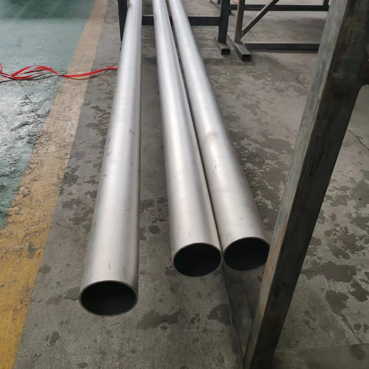 Pipe Grade Gr2 Titanium Exhaust Alloy Key Wall Surface Inside Technique Outer Welding Square Material Seamless Origin Cutting