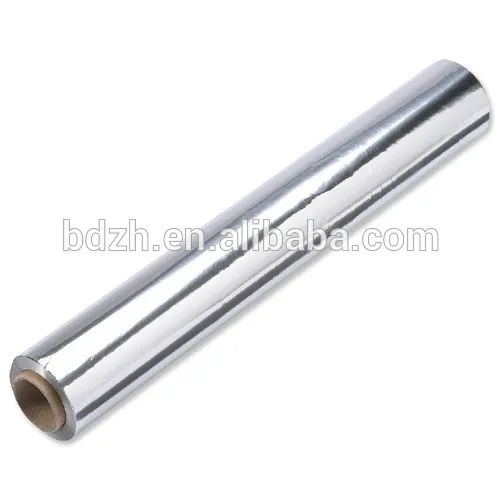 Heavy Duty 18 Microns Non-Stick Aluminum Foil Wrap 300mm X 150m Tin