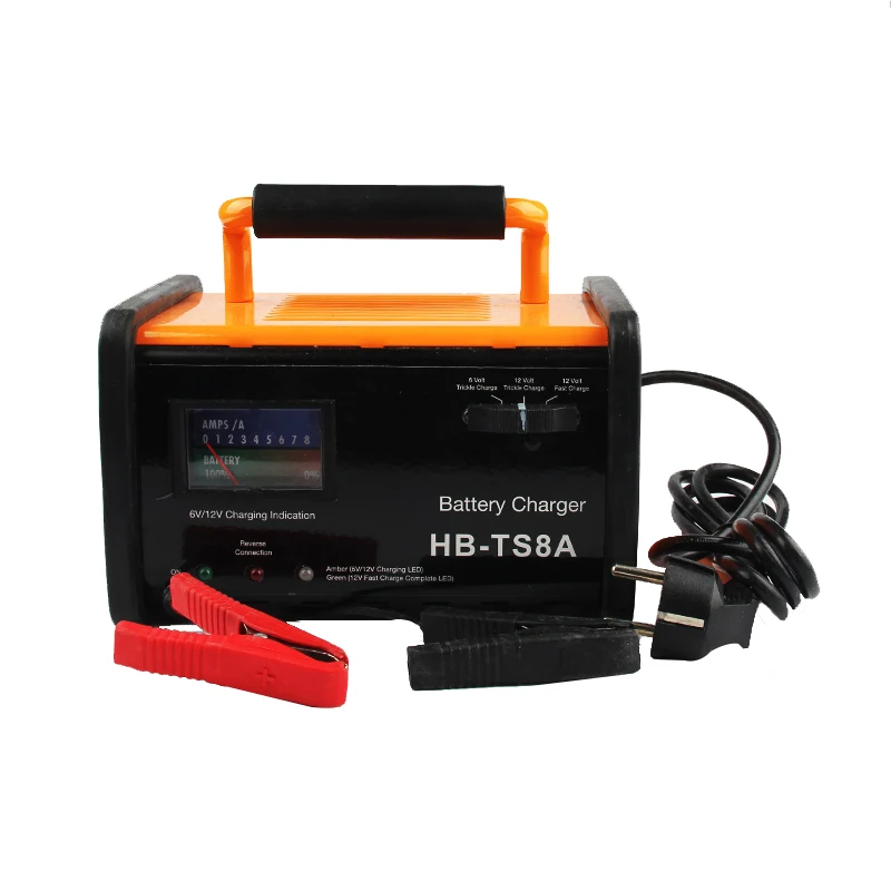 Factory direct Car Battery Charger 12V 24V for Car Truck Motorcycle Lawn Mower