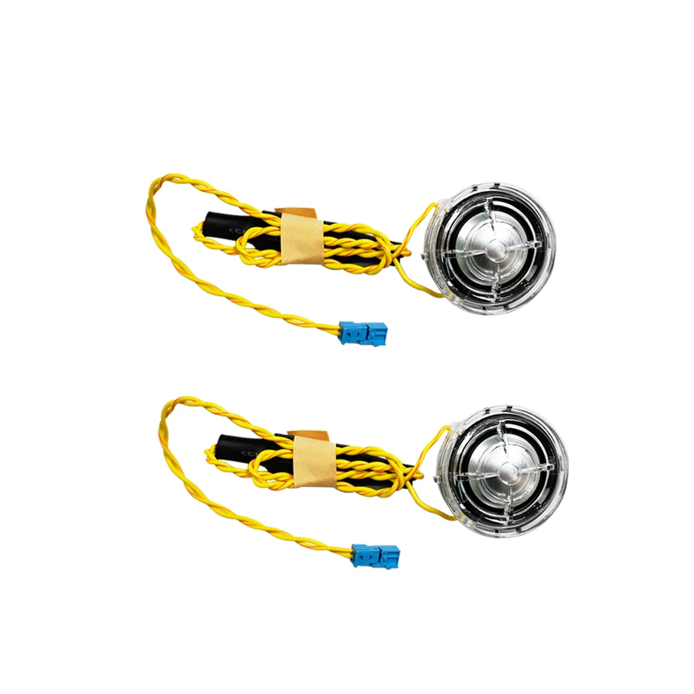 Epoch MotorParts Tweeter Car LED Interior Ambient lights Audio Horn Glow Tweeter Horn Cover For BMW X3 G08