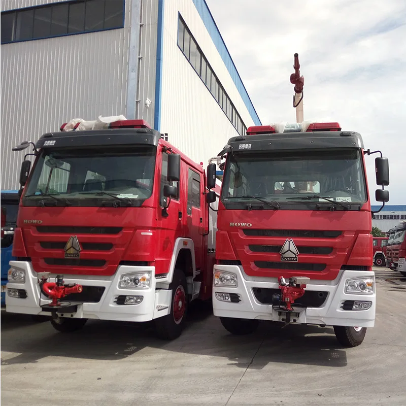SINOTRUK HOWO 6x4 6x6 Emergency Rescue 18M Water Tower Fire Truck Water Foam Tanker Fire Fighting Ladder Truck