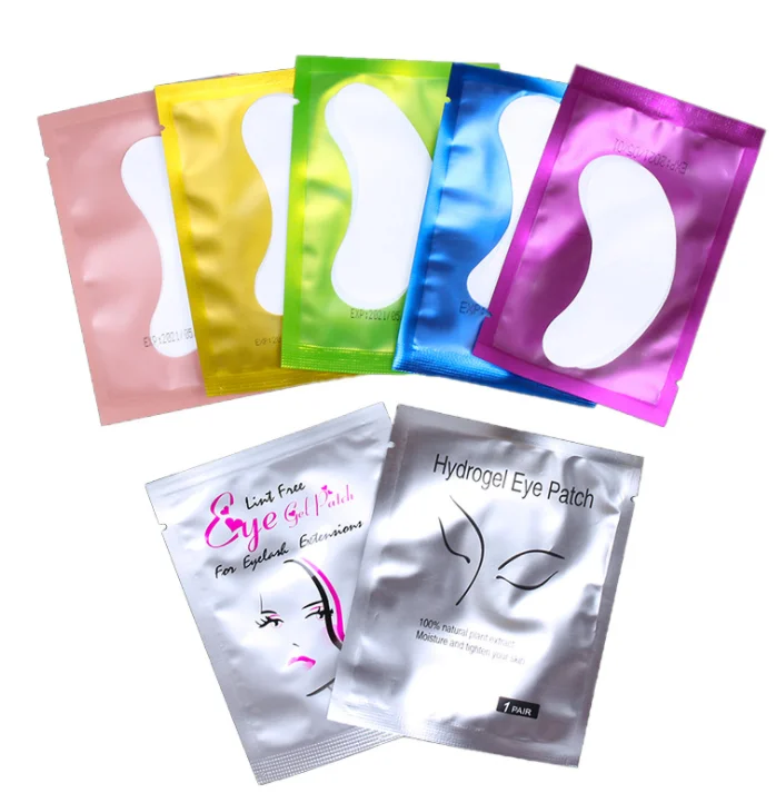 
Private labels lashes extension clear tape pads eyelashes pink under eye gel pads patches lashes pads 
