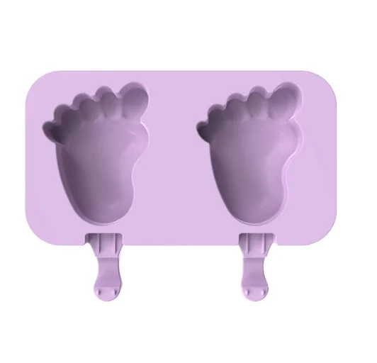 Silicone Ice Cream Mold Reusable Popsicle Molds DIY Homemade Cute Cartoon Freezer Fruit Juice  Ice Pop Maker Mould Ice Tray