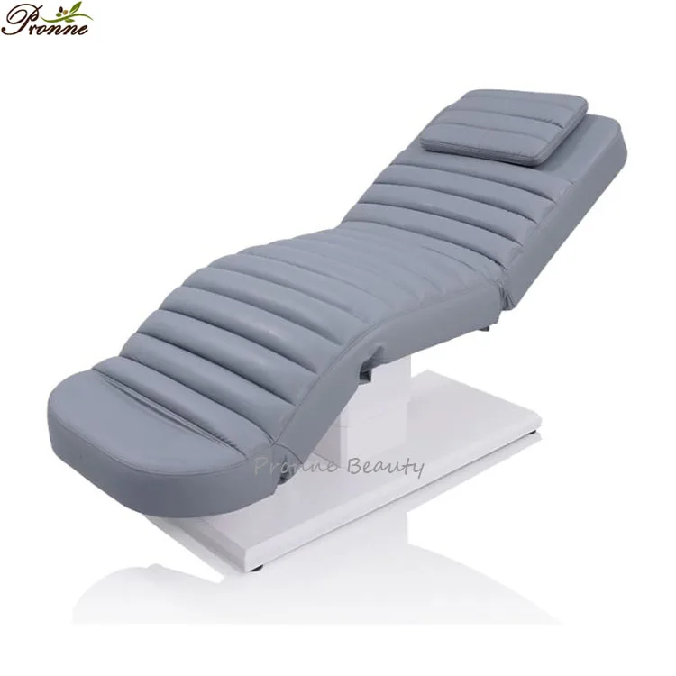 luxury curved pink memory foam extension lash recliner chair 3 motors thai spa electric massage bed table