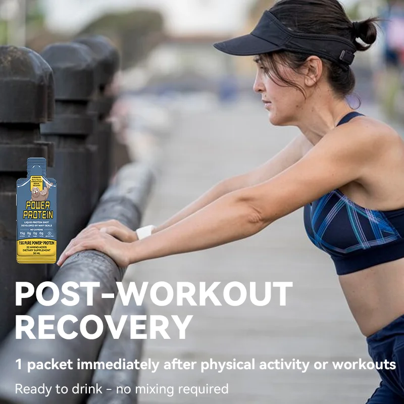 LIFEWORTH Best Sports Protein Drinking Liquid Packets 30ml High Protein Drinks Supplement Custom Label