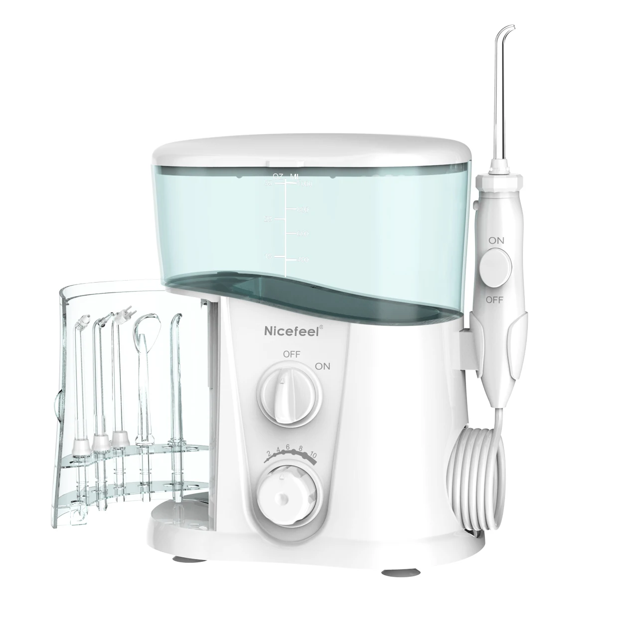 OEM 1000ml Standard Water Flosser Dental Floss Pik IPX4 Electric Oral Irrigator Toothpicks Oral Care Home Household Appliance