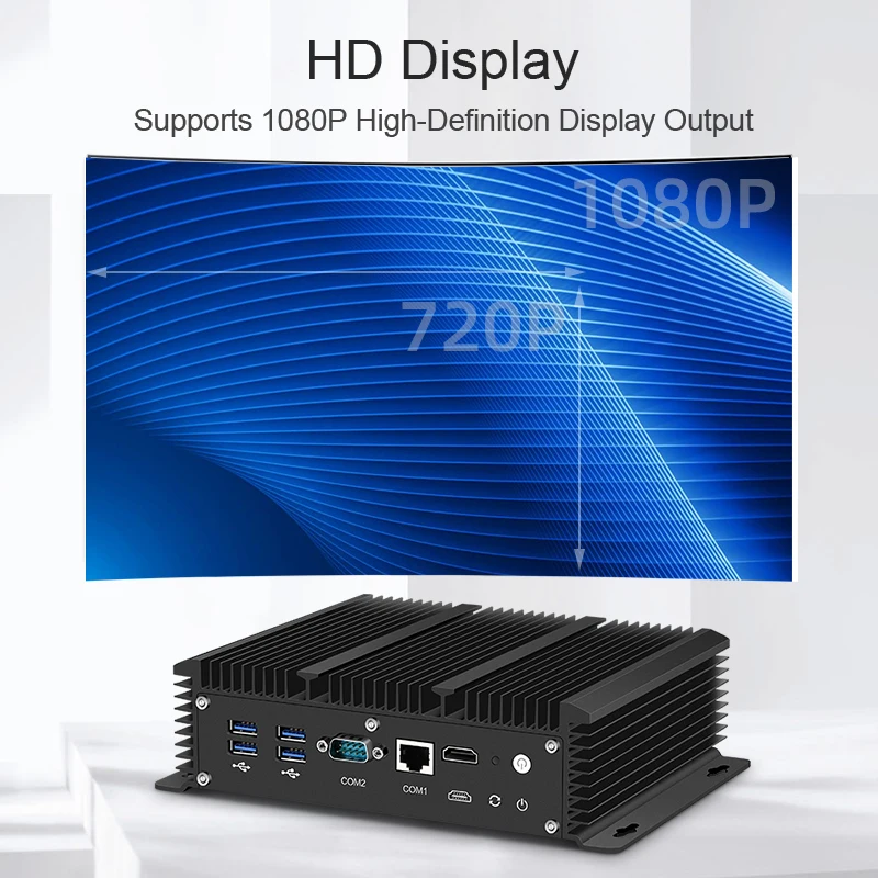 HLY Pfsense аппаратные средства i3 i5 i7 7100U Mikrotik брандмауэр де Marcas vpn-сервер сетевой прибор безопасности маршрутизатор Настольный Мини